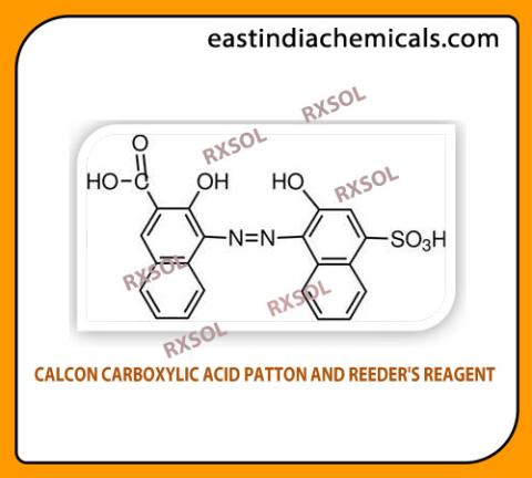 CALCON CARBOXYLIC ACID PATTON AND REEDER'S REAGENT