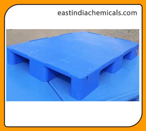 HDPE Injection Molded 4 Way Entry Non Reversible One piece Molded Plastic Pallets