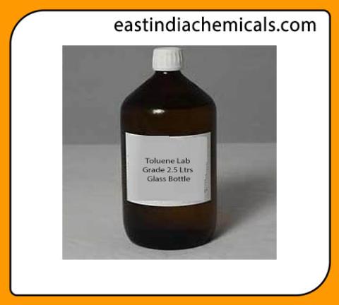 Toluene Lab Grade 2.5 Ltrs Glass Bottle