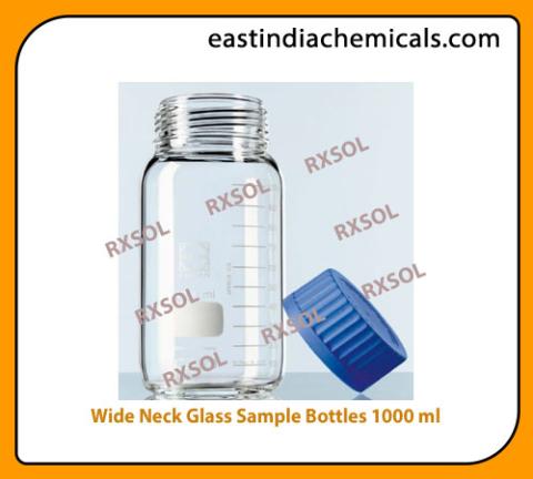 Wide Neck Glass Sample Bottles 1000 ml